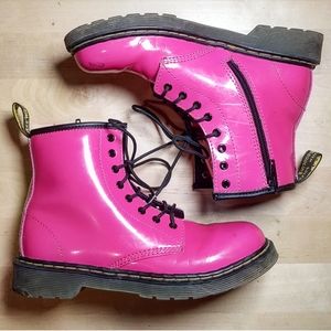 Dr. Martens Pink Delaney Boot